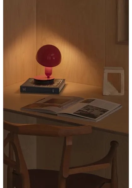 FARO 56103 - Lampada da tavolo con morsetto 2in1 BELA 1xE27/15W/230V rosso