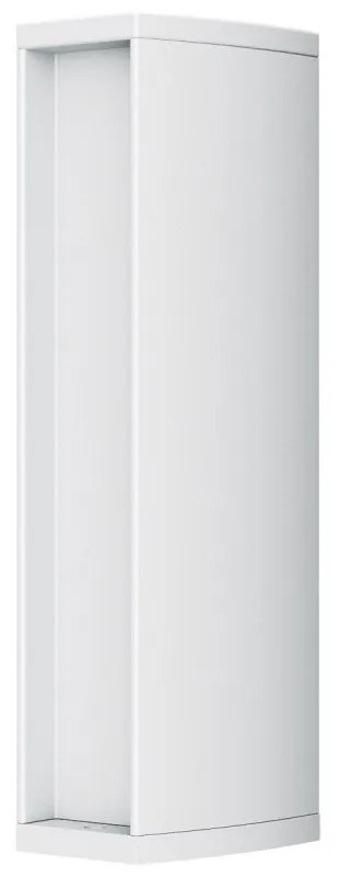 Colonnina con Prese elettriche da Giardino 30cm IP54 Alluminio - Bianca Colore del corpo Bianco