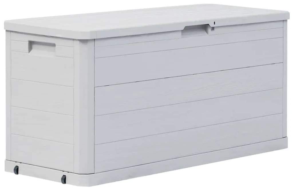 Baule da giardino 280 l grigio chiaro