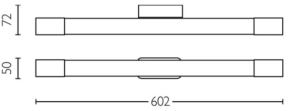 Philips - Lampada per specchio da bagno ROVER LED/10W/230V IP44 ottone