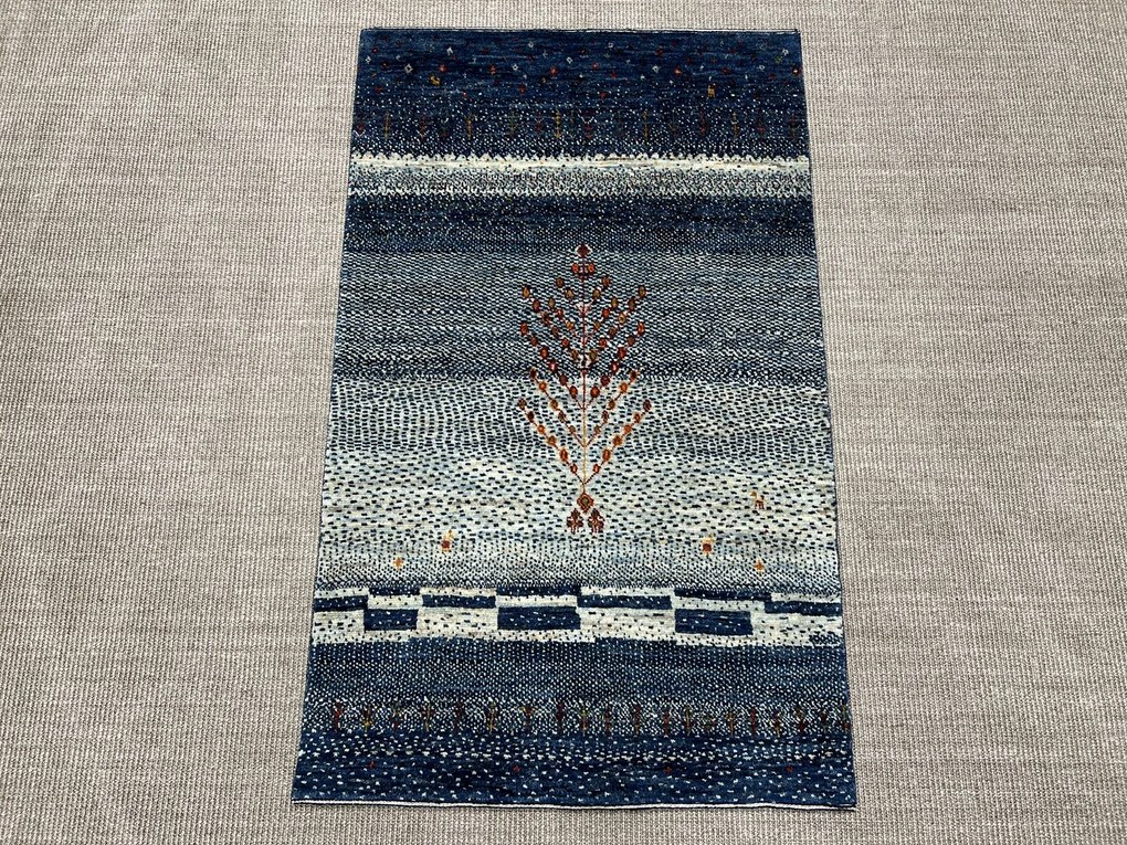 Loribaft Tappeto persiano 130 x 80 Blu (Iran) Annodato A Mano