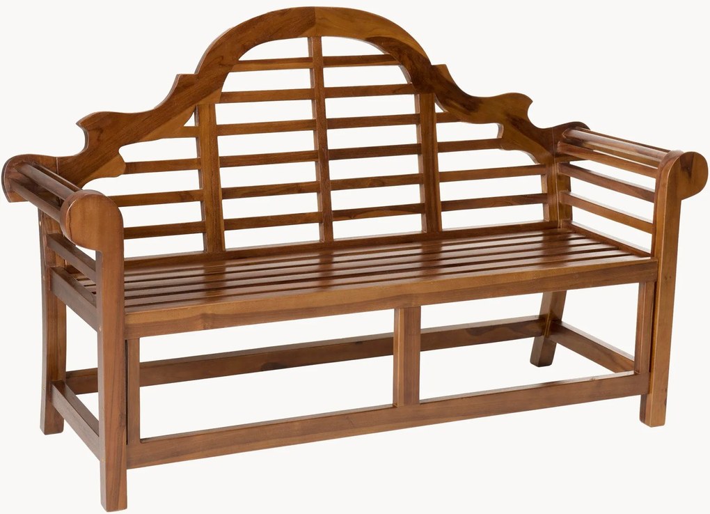 Panca da giardino in legno di teak Maeva