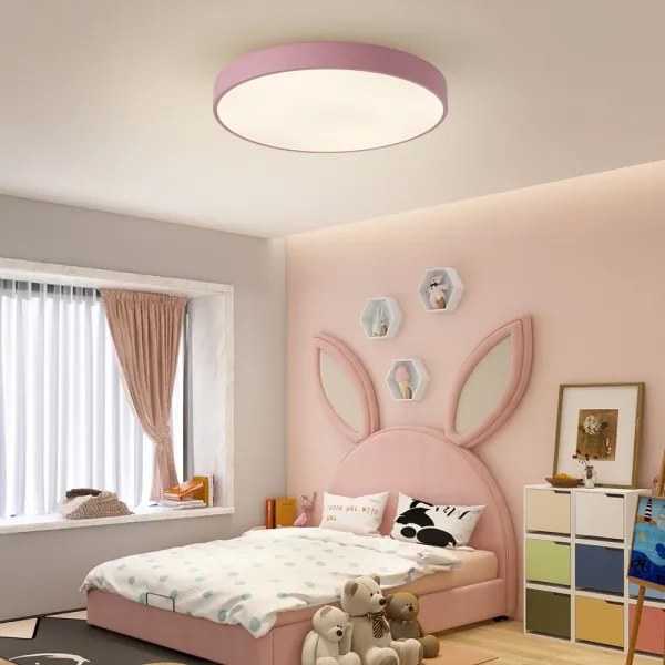 Brilagi - Plafoniera LED POOL LED/60W/230V 3000/4000/6000K 60 cm rosa