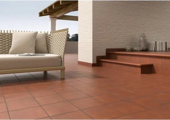 Pavimento In Klinker 25x25 Da Esterni Spessore 14 mm Smaltato Albany Teka Gres Aragon