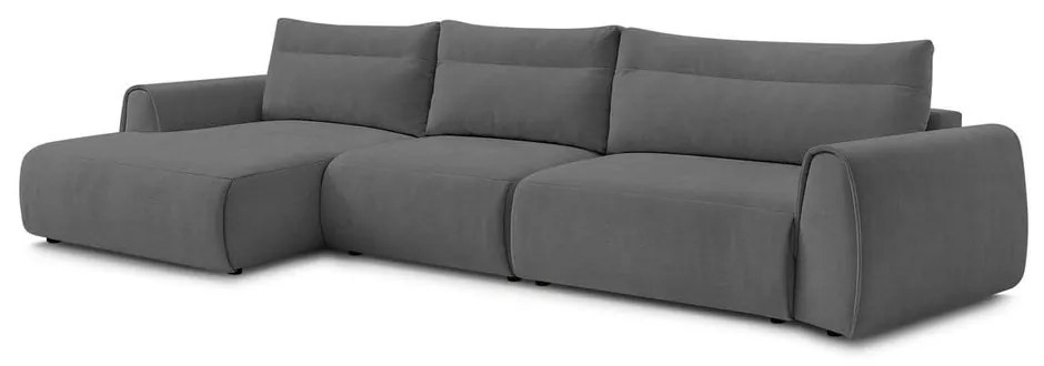 Divano angolare grigio Aden – Bobochic Paris