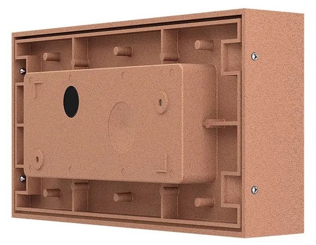 Applique Slim Design IP65 - E27 Corten