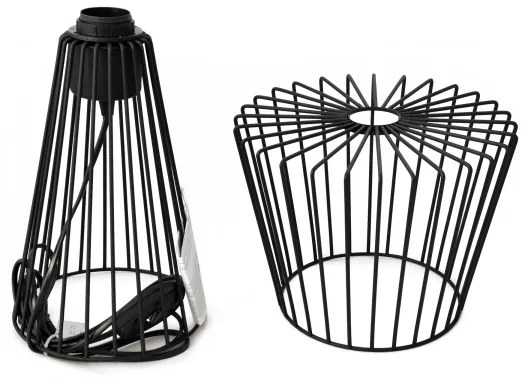 Lampada da tavolo TORRI 1xE27/15W/230V nero