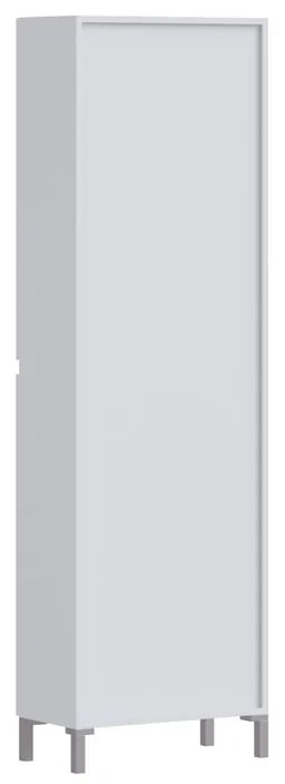 Colonna per mobile bagno Essential SENSEA 2 ante P 28.6 x L 54.5 x H 180 cm bianco truciolare