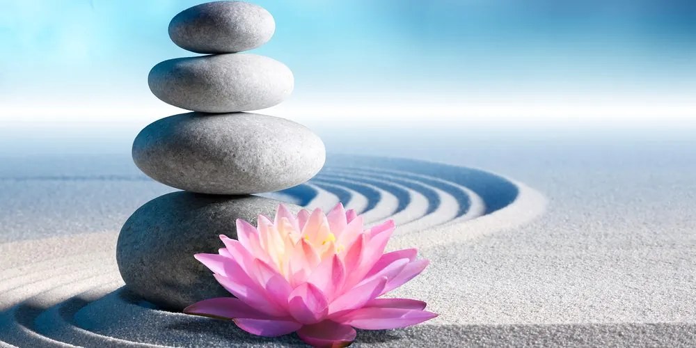 Stampa su tela – Pietre wellness