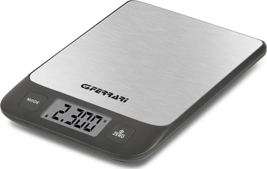 G3Ferrari G2016800 - Bilancia da cucina digitale 2xAAA nera/acciaio inox