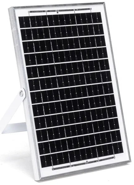 Aigostar - Lampadario solare a LED con sensore, 70W/12V, batteria 6000 mAh, 6500K, Ø 12 cm