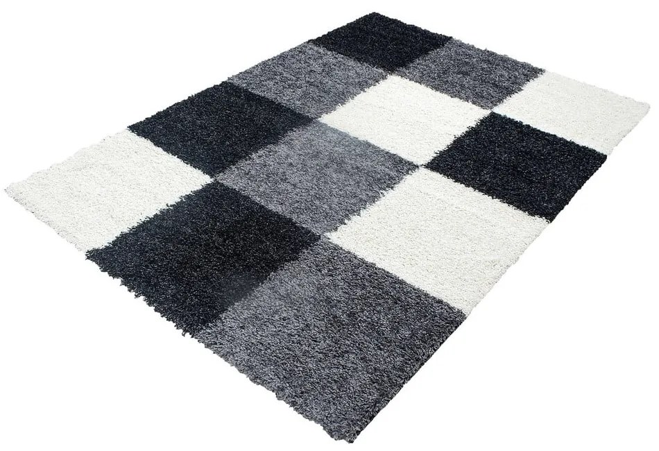 Tappeto bianco e nero 80x150 cm Life - Ayyildiz Carpets
