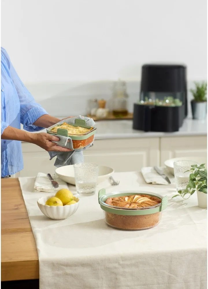 Stampo da forno in vetro 20,5x19,5 cm – Lékué