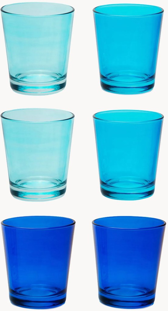 Set di 6 bicchieri Portofino