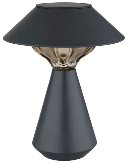 Globo 36639A - Lampada solare LED 10xLED/0,06W/1,2V IP44 nero