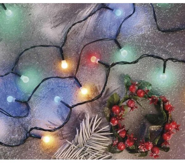 Catena LED da esterno natalizia 480xLED/53m IP44 multicolore