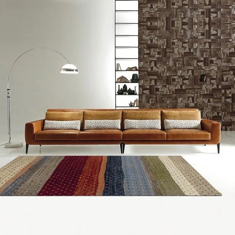 Tappeto Anatolia Etnico geometrico multicolor, L 190 x L 133 cm