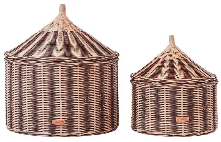 OYOY Living Design - Circus Cestino Set of 2 Nutmeg OYOY Living Design