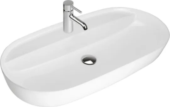 Mexen Adel lavabo da appoggio 80 x 40 cm, bianco - 22168000