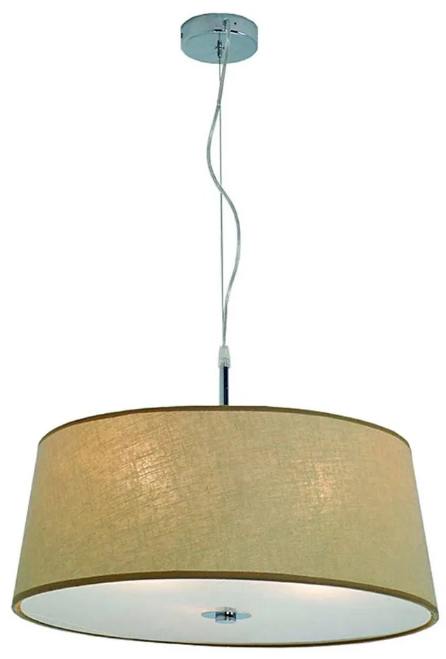 Luxera 18030 - Lampadario a sospensione con filo COMBO 3xE27/60W/230V