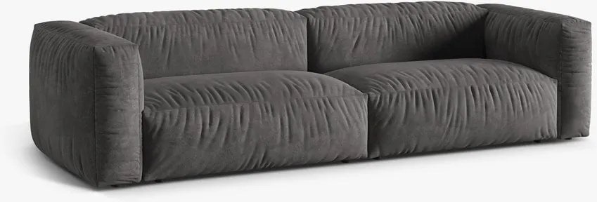 Divano modulare Martina 4 posti in velluto Vogue - L320 cm