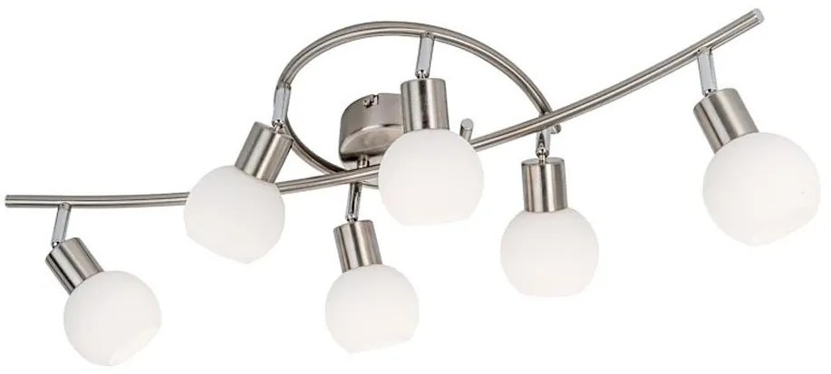 Globo 671606016X - Lampadario a plafone LED LOXY 6xE14/5W/230V