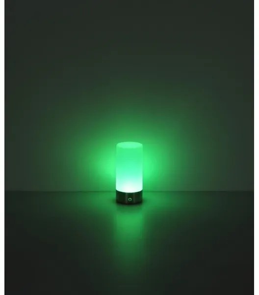 Globo 21040SRGB - Lampada da tavolo LED RGB touch LEX 1,8W/5V 1500mAh nera