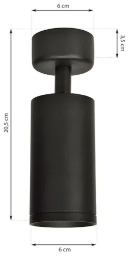 Luce Spot MICA 1xGU10/25W/230V