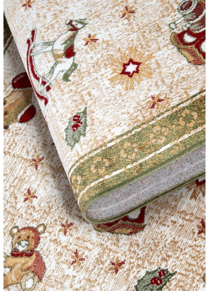 Passatoia verde natalizia in cotone 80x200 cm Toy's Delight Green Christmas - Villeroy&Boch