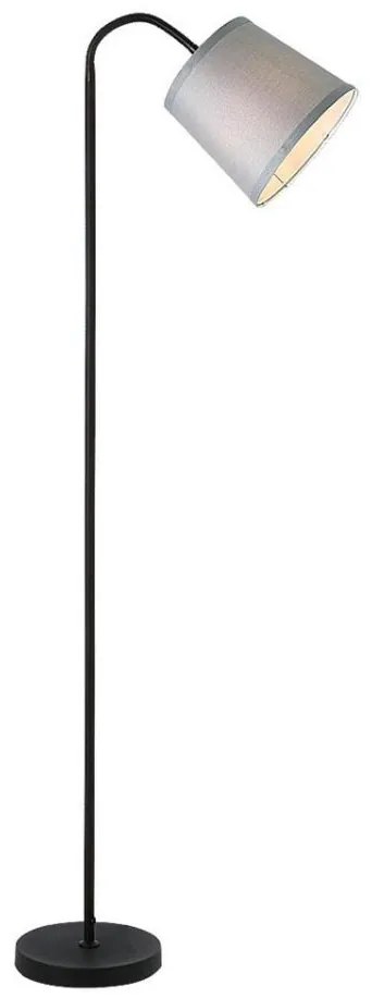 Rabalux 6639 - Lampada da terra GODRIC 1xE27/25W/230V grigio