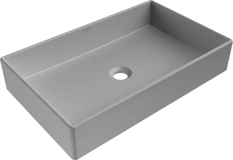 Mexen Goya lavabo da appoggio 60 x 37 cm, grigio chiaro opaco- 22186061