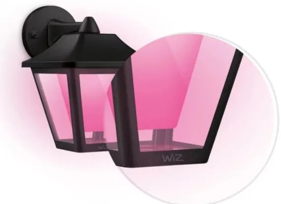 WiZ - LED RGBW Applique da esterno dimmerabile LED/9,5W/230V IP44 Wi-Fi