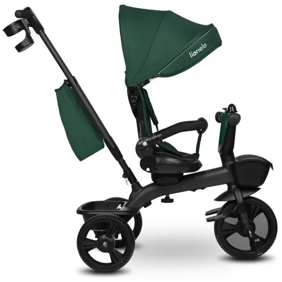 Lionelo - Triciclo per bambini KORI Verde smeraldo