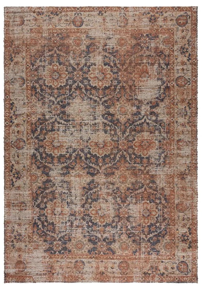 Tappeto tessuto a mano in misto juta di colore naturale 80x150 cm Miley - Flair Rugs