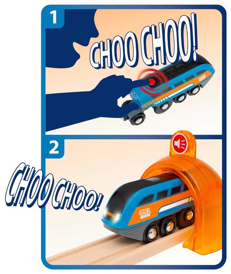 Brio - Locomotiva di registrazione Smart Tech Sound