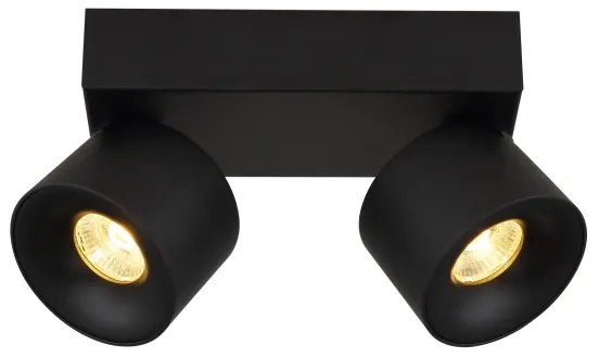 Globo 56961-2B - Faretto LED RAE 2xLED/6W/230V nero