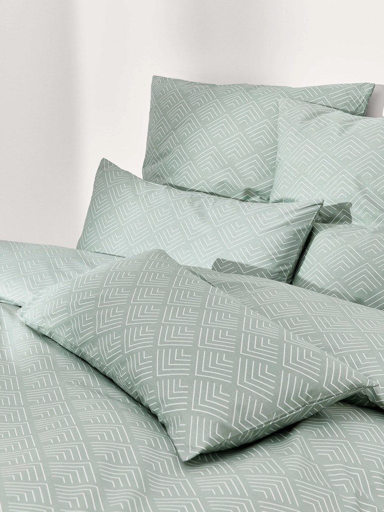 Copripiumino in cotone con motivo grafico Milano