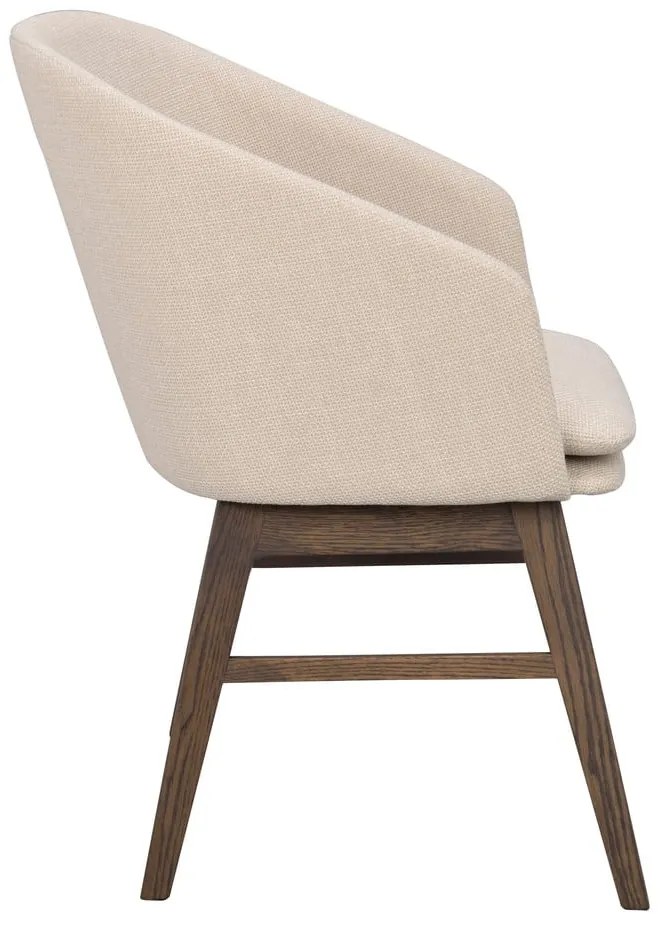 Set di sedie da pranzo beige in imbottito 2 pz Windham – Rowico