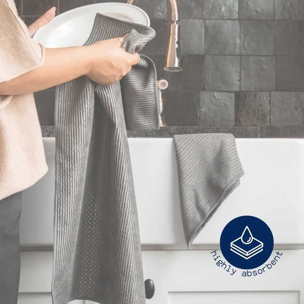 Set di strofinacci 2 pz 40x60 cm Rice – Tiseco Home Studio