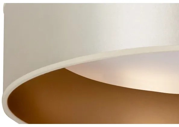 Duolla - Plafoniera LED ROLLER LED/24W/230V diametro 45 cm argento/oro