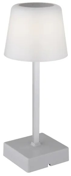 Globo 28061SI-LED lampada da tavolo touch XAYDEN 2W/5V 800 mAh argento