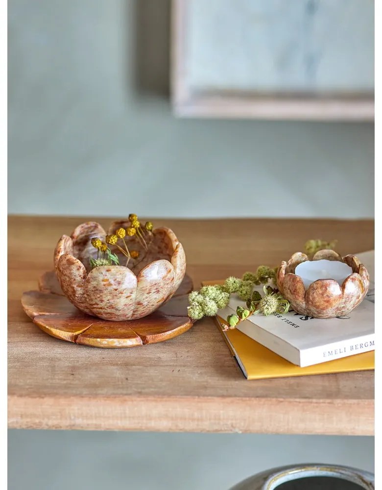 Candelieri in pietra in set da tè 3 pezzi Reiko - Bloomingville