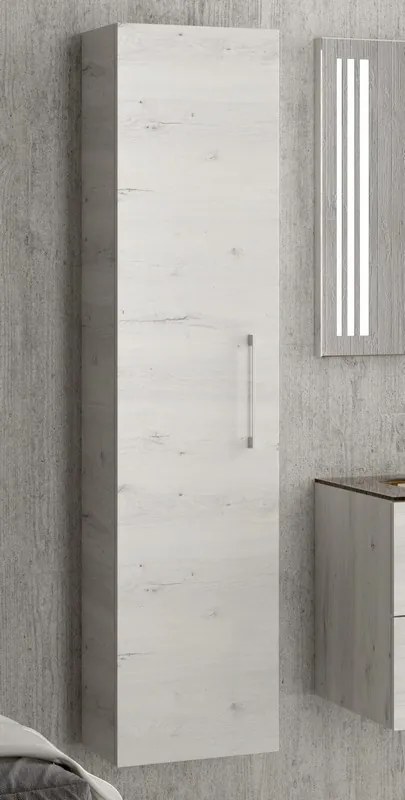 Colonna bagno 160cm con maniglia e 4 ripiani modello EL45 - KAMALU