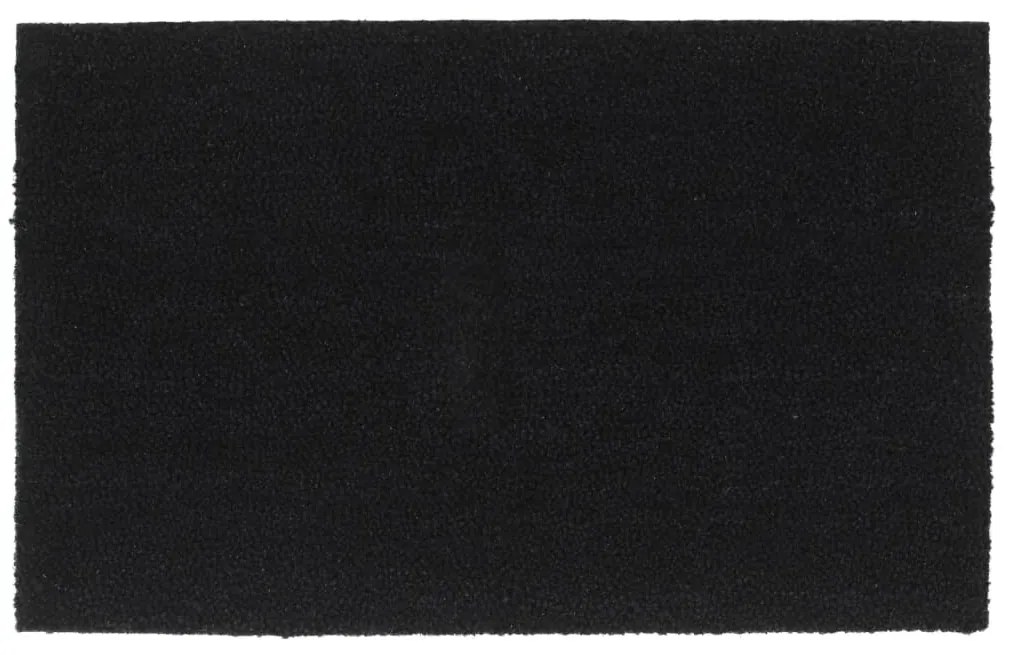 Zerbino Nero 50x80 Cm Fibra Di Cocco /
