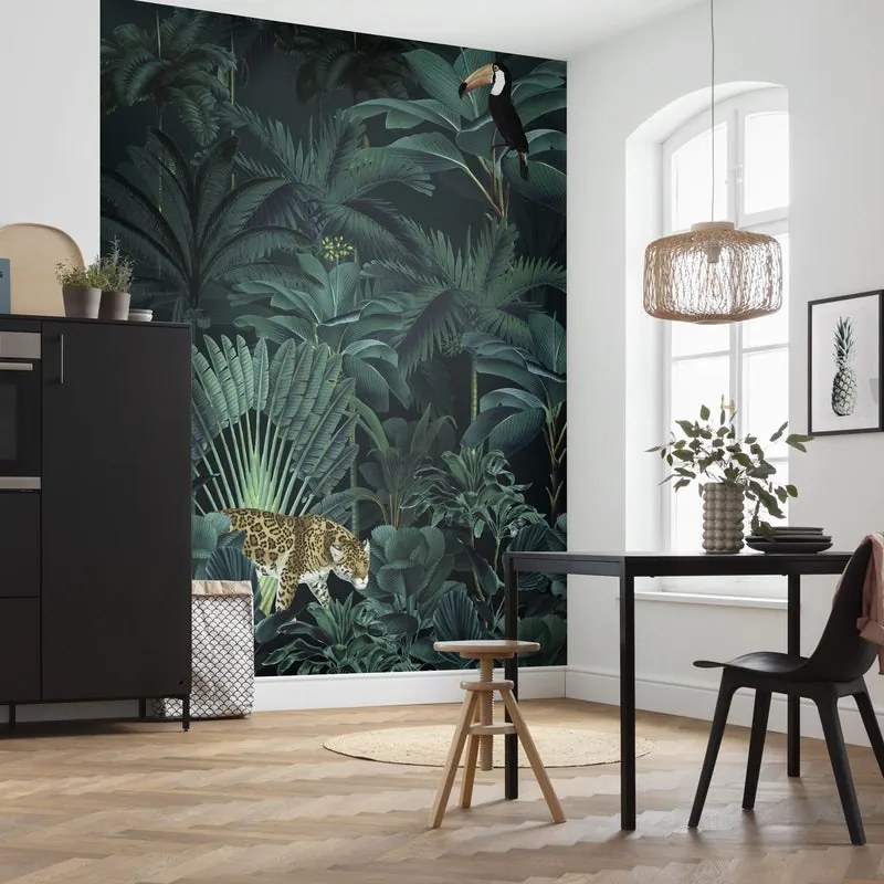 Fotomurale KOMAR Jungle night, Multicolore 200X250 cm