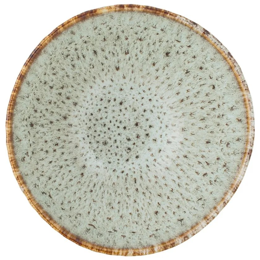 Ciotolina da portata e per la frutta blu e beige in gres 200 ml Fleur – Bloomingville