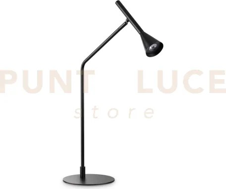 Diesis lampada da tavolo led 3000k 6,5w  500 lm dimmerabile nera