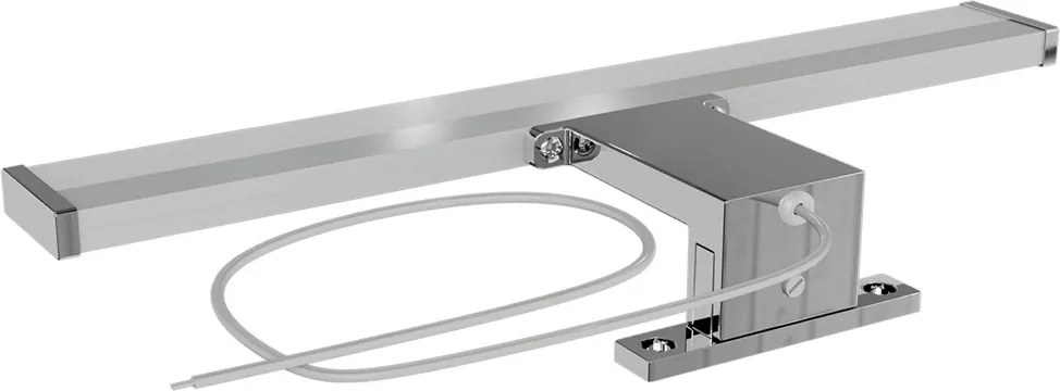 Lampada LED da Specchio 35cm 4W Bidirezionale IP44 Tripla Installazione Colore Bianco Caldo 3.000K