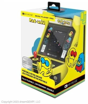 Console Portatile My Arcade Micro Player PRO - Pac-Man Retro Games Giallo