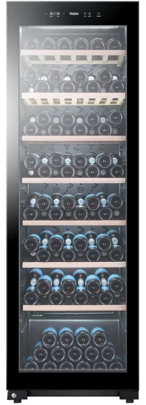 Haier WS171GA Cantinetta Vino con Compressore Libera Installazione Classe G 171 bottiglie Nero